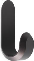 Normann Copenhagen Sieniniai kabliukai Curve Mini rudi matiniai 2 vnt.