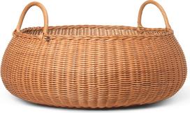 Ferm Living Daiktų saugojimo krepšys Ferm Living iš rotango 60 cm