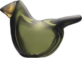 Iittala Dekoracija Flycatcher iš stiklo žalios spalvos