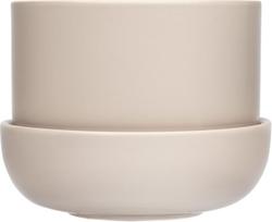 Iittala Vazonas Nappula su stovu bežinės spalvos 13 cm