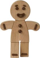 Boyhood Dekoracija Gingerbread Man natūralus ąžuolo spalvos S