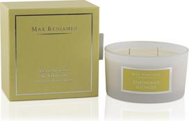 Max Benjamin Žvakė Lemongrass & Ginger su 3 dagtimis