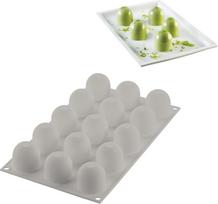Silikomart Sausainiukų forma Mini Puff iš silikono