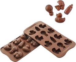 Silikomart Forma šokoladui Scg31 Choco Baby iš silikono