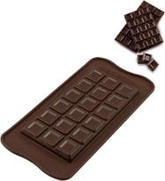 Silikomart Šokolado forma Scg37 Tablette Choco Bar iš silikono