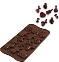 Silikomart Forma šokoladui Scg43 Choco Melody iš silikono