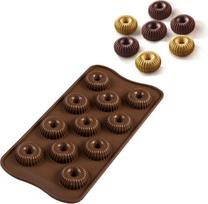 Silikomart Forma šokoladui Scg49 Choco Crown iš silikono