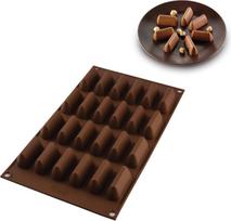 Silikomart Forma šokoladui Sf125 Chocogianduia iš silikono