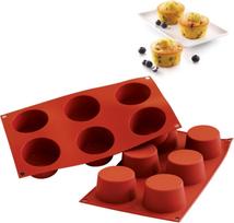 Silikomart Keksiukų kepimo forma Sf102 Medium Muffin iš silikono