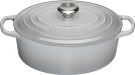 Le Creuset Kepimo indas Signature ovalios formos šviesiai pilkos spalvos 29 cm