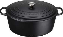 Le Creuset Kepimo indas Signature ovalios formos juodos spalvos 40 cm