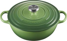 Le Creuset Puodas La Marmite Signature žalios bambuko spalvos 26 cm