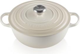 Le Creuset Puodas La Marmite Signature bežinės spalvos 26 cm