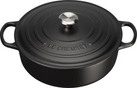 Le Creuset Puodas Gourmet Signature juodos spalvos 30 cm