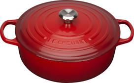 Le Creuset Puodas Gourmet Signature vyšninės spalvos 30 cm