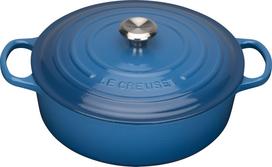 Le Creuset Puodas Gourmet Signature Marselio mėlyna 30 cm
