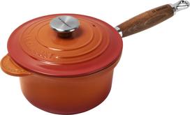 Le Creuset Puodas Tradition Collection liepsnojančios oranžinės spalvos 18 cm