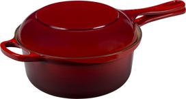 Le Creuset Priekaistuvis Marmitout Signature 2 viename vyšninės spalvos 22 cm