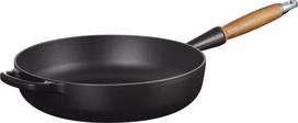 Le Creuset Keptuvė Sauté Signature juodos spalvos 28 cm