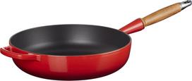 Le Creuset Keptuvė Sauté Signature vyšninės spalvos 28 cm