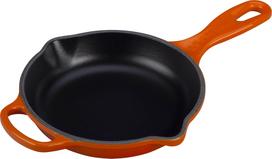 Le Creuset Kepimo ir serviravimo keptuvė Signature liepsnojančios oranžinės spalvos 16 cm