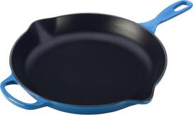 Le Creuset Kepimo ir serviravimo keptuvė Signature Marselio mėlyna 23 cm