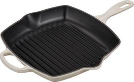 Le Creuset Grilio keptuvė Signature kvadratinės formos bežinės spalvos 26 cm
