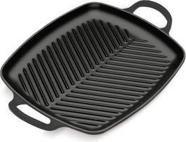 Le Creuset Grilio plokštė Signature kvadratinės formos juodos spalvos 30 cm