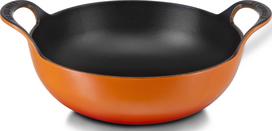 Le Creuset Keptuvė Balti Tradition Collection liepsnojančios oranžinės spalvos 24 cm