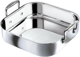 Le Creuset Kepimo indas 3-ply kvadratinės formos 26 cm