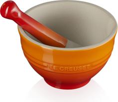 Le Creuset Grustuvė Le Creuset liepsnojančios oranžinės spalvos
