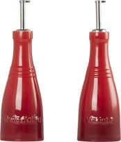 Le Creuset Aliejaus ir acto dozatorius Le Creuset vyšnių spalvos 2 komp.
