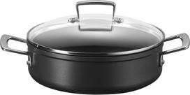 Le Creuset Puodas Sauteuse Le Creuset iš nepridegančio aliuminio su rankenomis 24 cm