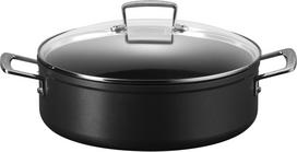 Le Creuset Puodas Sauteuse Le Creuset iš nepridegančio aliuminio su rankenomis 28 cm