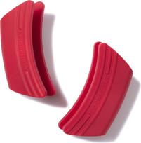 Le Creuset Virtuvės pirštinės Le Creuset iš silikono vyšnių spalvos 2 vnt.