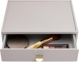 Stackers Kosmetikos organizatorius Stackers su stalčiumi taupe spalvos