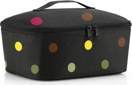 Reisenthel Termo krepšys Coolerbag Pocket su spalvingais taškeliais juodos spalvos M