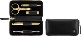 Zwilling Manikiūro reikmenys Twinox Gold Edition odiniame dėkle 5 vnt.