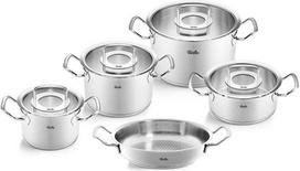 Fissler Puodų rinkinys Original Profi Collection su stikliniais dangčiais ir keptuve su rankenomis 5 vnt.