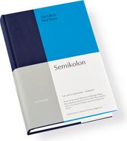 Semikolon Užrašų knygelė Cutting Edge 5-Year Journal DE tamsiai mėlyna A5