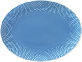 Lyngby Gili lėkštė Rhombe mėlynos spalvos 28,5 cm