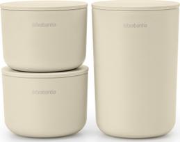 Brabantia Daiktų laikymo dėžė ReNew bežinės spalvos 3 vnt.