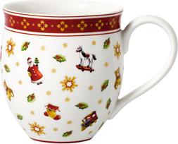 Villeroy & Boch Puodelis Toy's Delight su šventiniais motyvais raudonos spalvos 340 ml