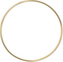 Ferm Living Sienų dekoracijos Deco Frame apskritimas žalvarinės spalvos 45 cm