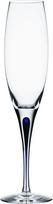 Orrefors Šampano taurė Intermezzo mėlynos spalvos 260 ml