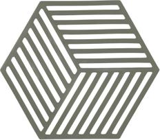 Zone Denmark Padėklas karštiems indams Hexagon alyvuogių spalvos