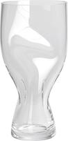 Orrefors Lenkta vaza Squeeze skaidraus paviršiaus 23 cm