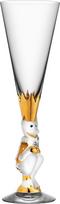 Orrefors Šampano taurė The Sparkling Devil skaidraus paviršiaus 190 ml