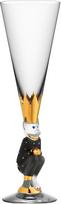 Orrefors Šampano taurė The Sparkling Devil tamsiai pilkos spalvos 190 ml