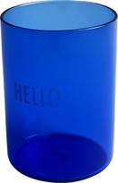 Design Letters Stiklinė Favourite HELLO kobalto spalvos